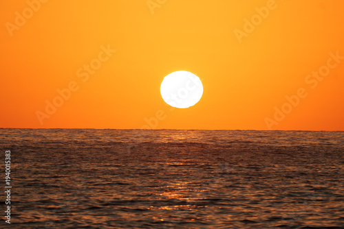 Tapety artystyczne 小笠原の夕日 グリーンフラッシュ