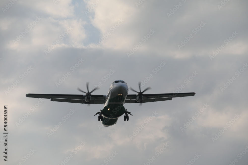 Fototapeta premium commercial airplane