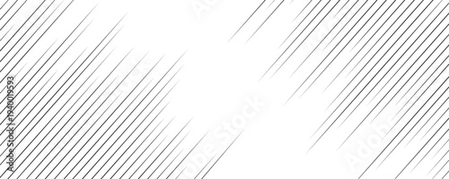 Abstract black blend lines with oblique stripe on white background vector illustration