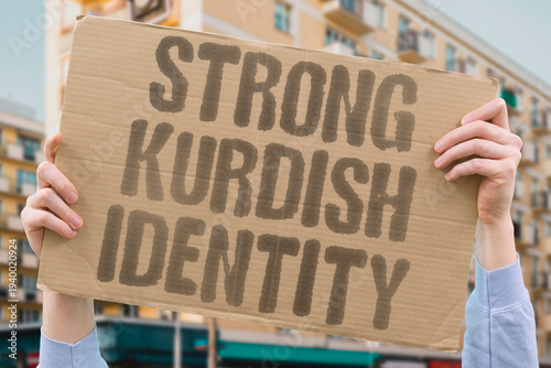 Tablou pe pânză "Strong Kurdish Identity" The Kurdish people maintain a strong ethnic identity despite being scattered across many nations