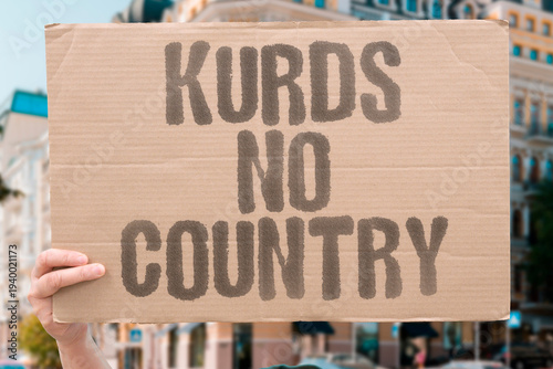 Foto "Kurds No Country" The Kurdish people are one of the largest ethnic groups in the world without their own state