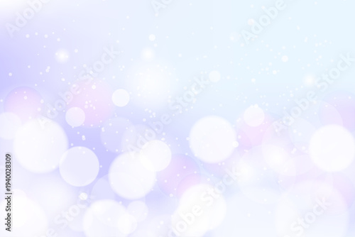 紫 グラデーション キラキラ 光 玉ボケ 抽象 背景 素材