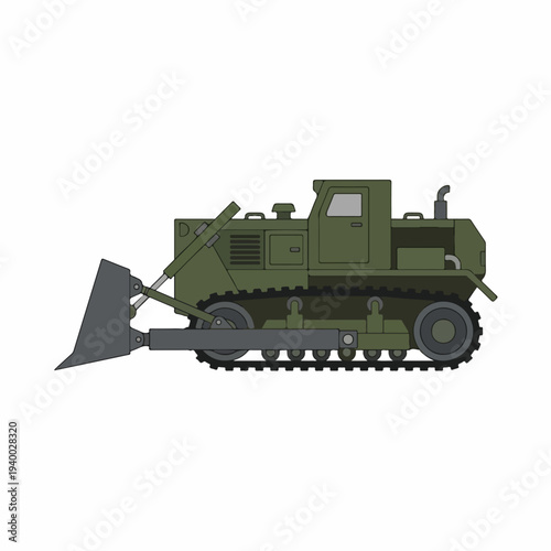 flat vector land war vehicles 8