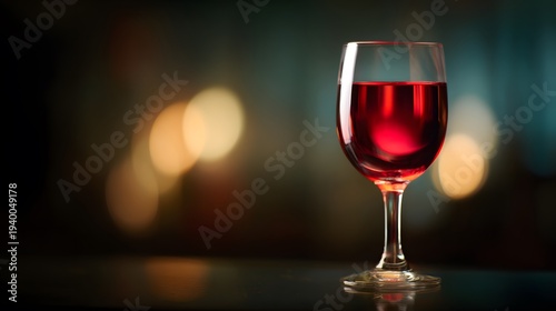 octet. Elegant goblet glass with red wine against dark sophisticated background. bar promotions, beverage menus, designed for product packaging and bar promotions, used by it administrators.