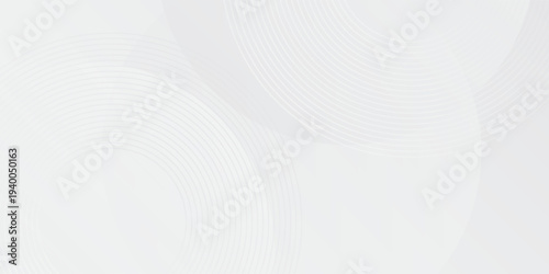 Modern white layered background with geometric shapes and subtle line decorations for creative layouts.