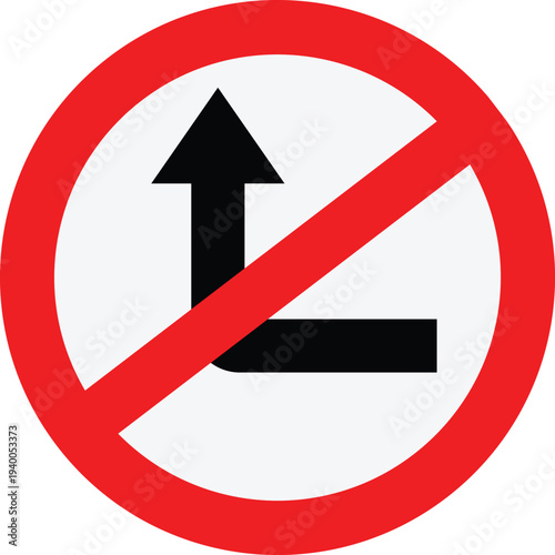 prohibition sign