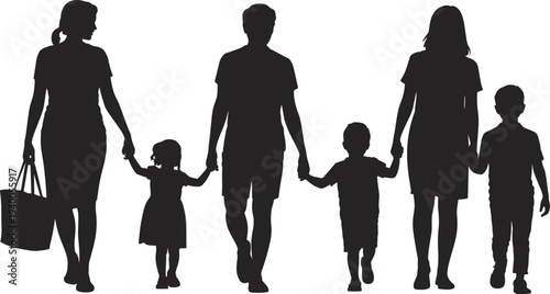 Flat vector illustration of professional business team analyzing financial growth charts and data statistics for corporate strategy and success concept