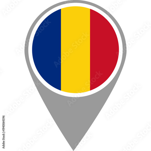Romania flag location pin, Romania flag on location pin, Romania map pointer in high quality Free Download Romania flag location pin, Romania flag on location pin, Romania map pointer in high quality - GFXLoad