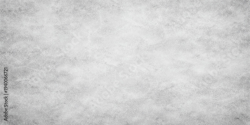 A blank vintage white marble surface features a light gray textured pattern and a rough grunge wall backdrop for an old paper material design