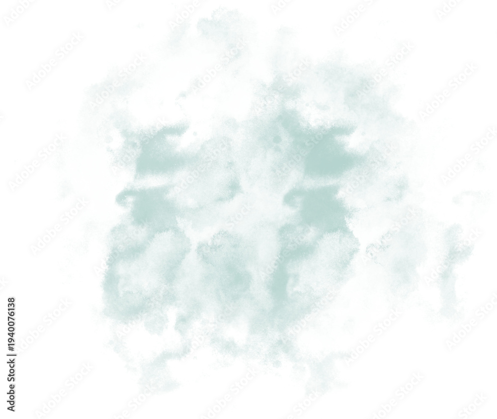 Fototapeta premium Watercolor stain decoration