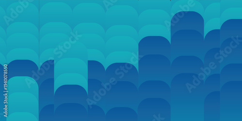 abstract water wave design