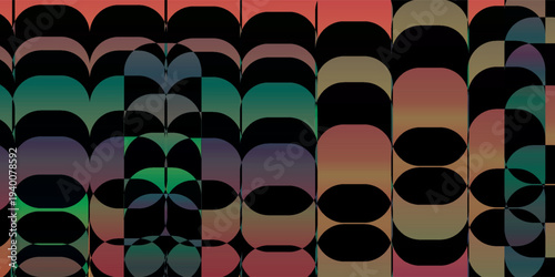 abstract water wave design