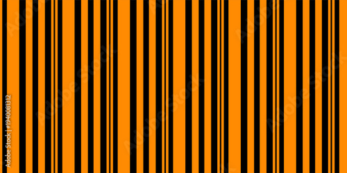Barcode strip background of vertical black lines of varying widths