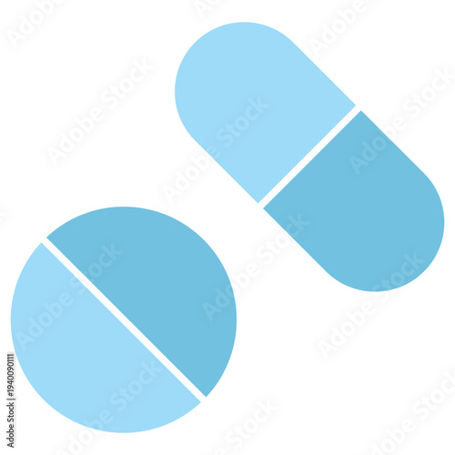 pill capsule drugs illustration