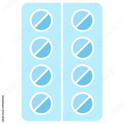 Pill Blister Pack Illustration