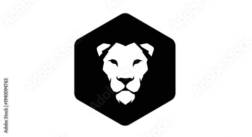Majestic Lion Head Icon - Symbol of Strength and Royalty for Your Brand