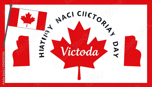 Wallpaper Mural Victoria Day Canada Maple Leaf Celebration
 Torontodigital.ca