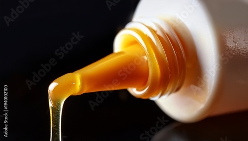 Macro Photography Of Super Glue