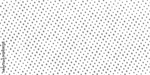 Abstract geometrical star pattern background - black and white vector design