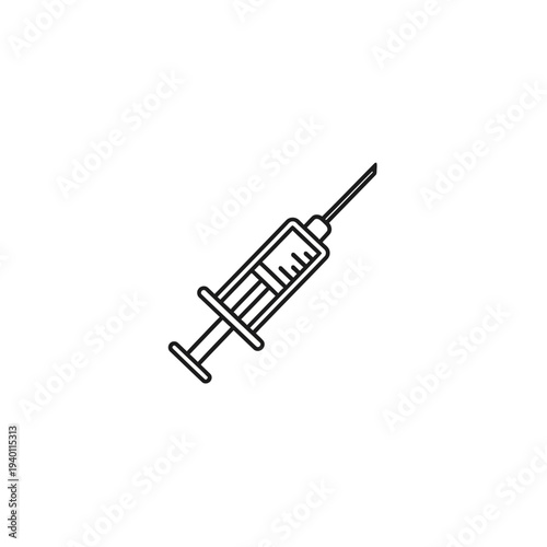 Close-Up of Medical Syringe for Vaccination and Immunization Purposes