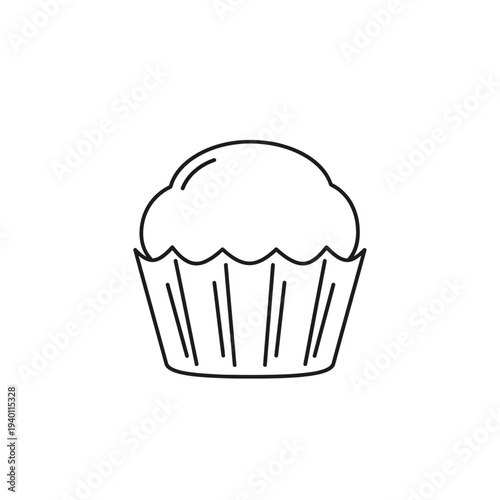 Delicious Muffin with Fresh Baked Flavor and Golden Crust