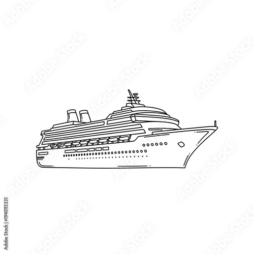 Elegant Cruising Yacht with Sleek Design and Modern Features for Luxury Marine Travel