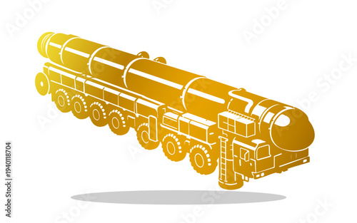 military mobile intercontinental ballistic missile launcher