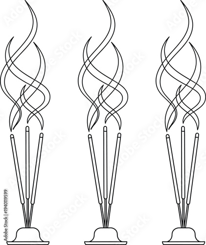 Guru purnima logo with candles