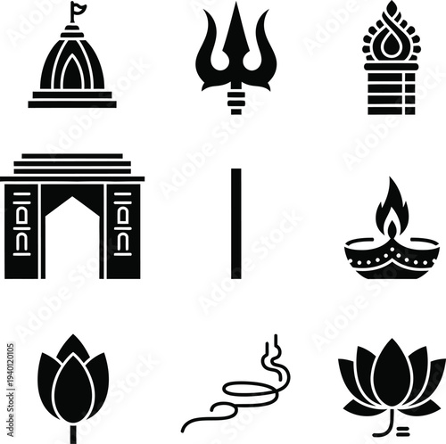 Hindu religious and cultural symbols