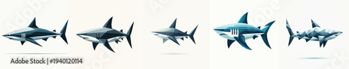 Vector of a Shark
