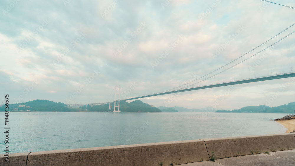 Fototapeta premium 愛媛県今治市馬島の風景