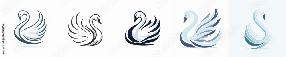 Fototapeta premium Vector of a Goose