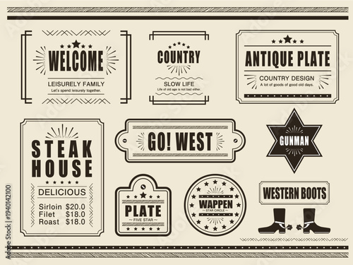 フレームセット（アメリカン）＜FRAME_SET(AMERICAN)＞
