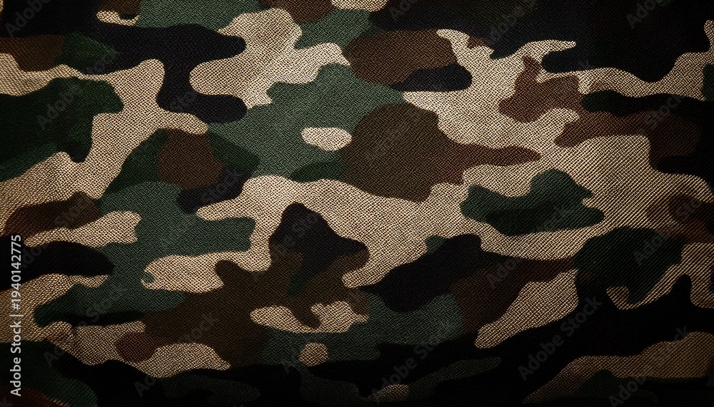 Fototapeta premium Modern Digital Camouflage Texture For Military Background And Design Elements