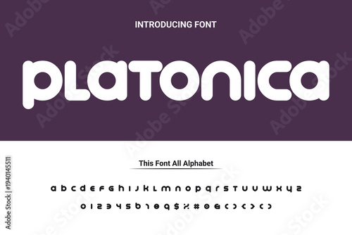 Abstract Fashion font alphabet. Minimal modern urban fonts for logo, brand etc. Typography typeface uppercase lowercase and number. vector illustration