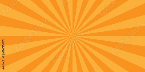 Minimal sunrise radiate striped wave geometric circus light Colorful sun rays sunburst pattern background. Sunburst background vector illustration pattern beam rays.