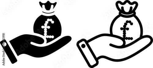 British Pound Currency Investment Concept