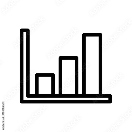 Modern Bar Chart Displaying Data Analytics for Business Growth