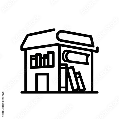 Modern Home Office bookshelves with Workspaces and Storage Solutions