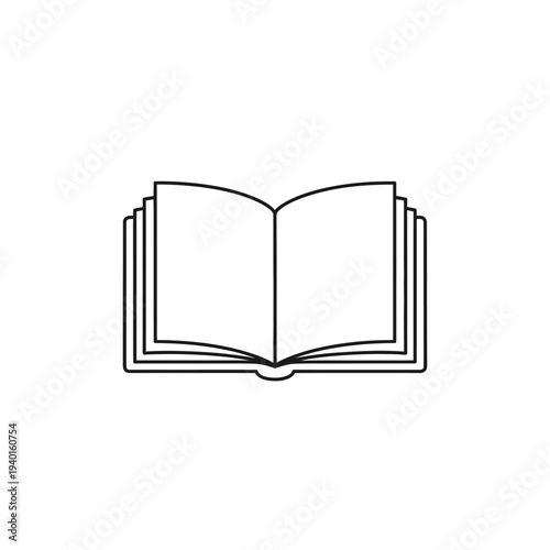 Open Book on a Plain Surface for Reading and Learning Concept