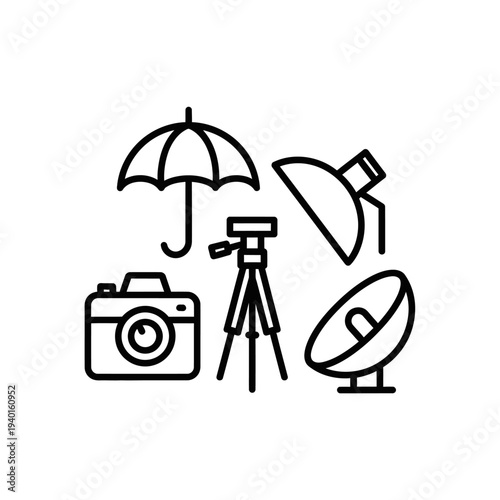 Photography and Astronomy Equipment Set for Creative Visuals