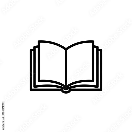 Open Book with Blank Pages for Reading or Study in a Modern Setting