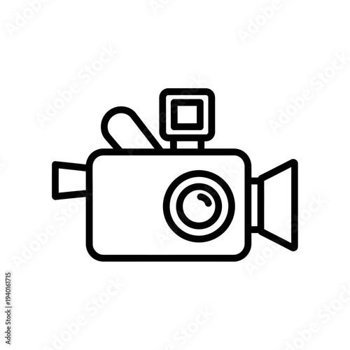 Professional Handheld Video Camera for Filmmaking and Content Creation