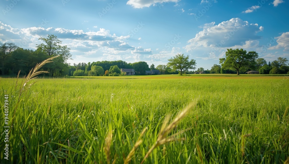 Obraz premium Properties and land available for new construction