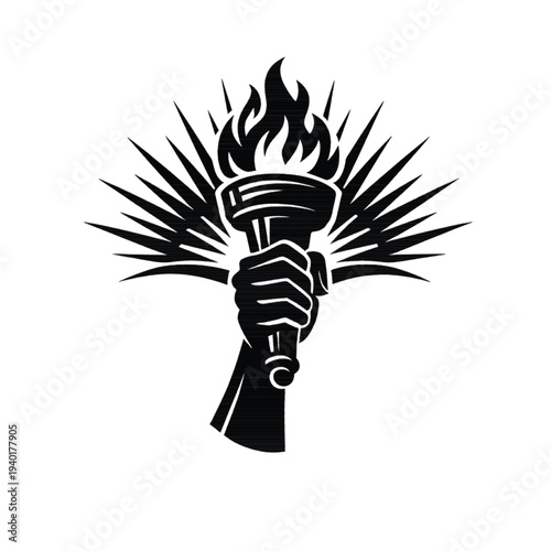 “Festive Music and Dance Celebration Black Silhouette Vector” 