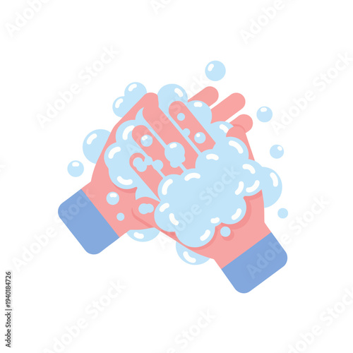 Washing Hands with Soap