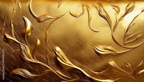 Gold Texture Christmas Abstract Background
