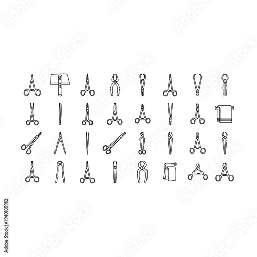 Collection of various screwdrivers and wrenches