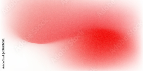 Abstract vibrant red and white grainy gradient background with soft blurred noise texture for romantic valentines day design, modern aesthetic wallpaper, and creative backdrop.