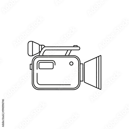 Professional Video Camera Equipment for Filming and Recording